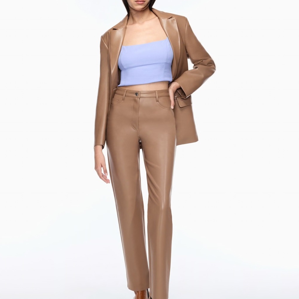 Wilfred Tan Straight Leg Jumpsuit